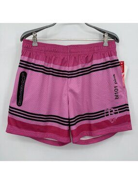 Baseball Lifestyle 101 Mesh Athletic Shorts Size S Men’s Pink Crayon